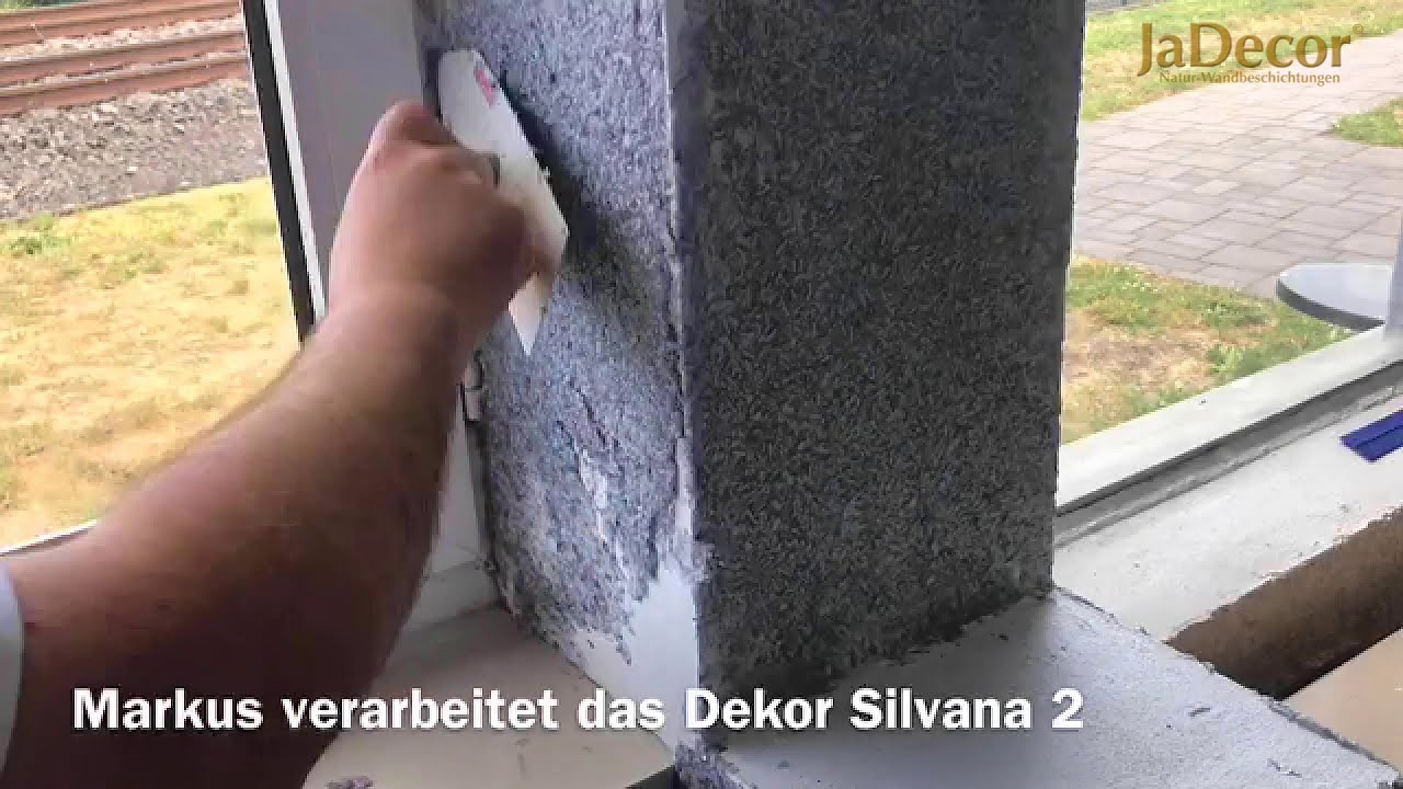 Sajade płynna tapeta - tynk japoński. Instrukcja nakładania. Część 2.   www.Jadecor.pl