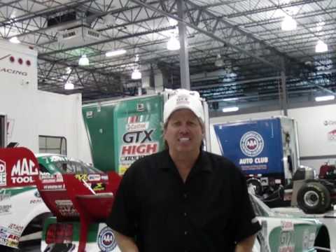 John Force Thanks Twitter Fans for Birthday Wishes - YouTube