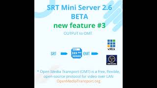 ✨ New Protocol Alert! OMT is Now LIVE in SRTMiniServer!