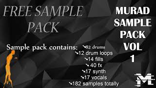 FREE EDM SAMPLE PACK | MURAD SAMPLES Vol.1