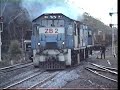 Trains in tasmania 1989  english electric paradise