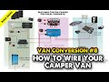 A good way to wire your campervan for electrics to be off grid.