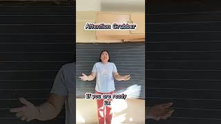 Attention Grabber #energizer #education