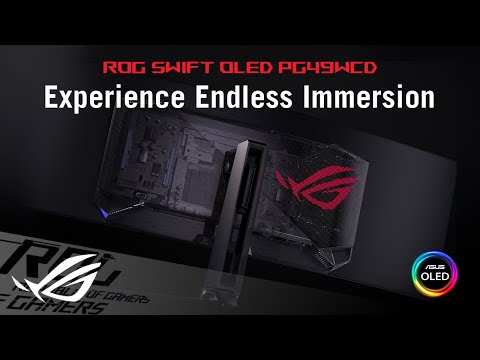 Experience Endless Immersion- ROG Swift OLED PG49WCD | ROG