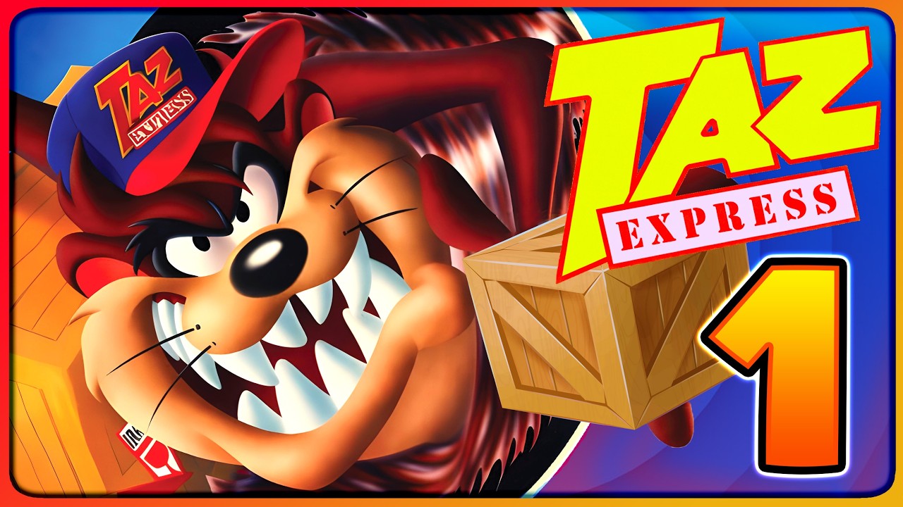 Taz Express Walkthrough Part 1 (N64) 100% Big City