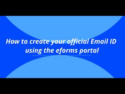 How to create your Official ID using eForms platform - YouTube