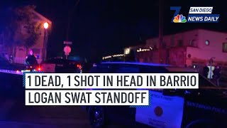 1 Dead, 1 Shot in Head in Barrio Logan| San Diego News Daily| NBC 7 San Diego