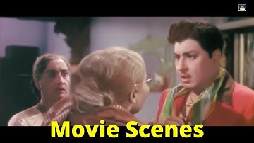 எம்.ஜி.ஆர் நடித்த மறக்க முடியாத காட்சிகள் | M.g.r., Sarojadevi, Nambiar | GoldenCinema.