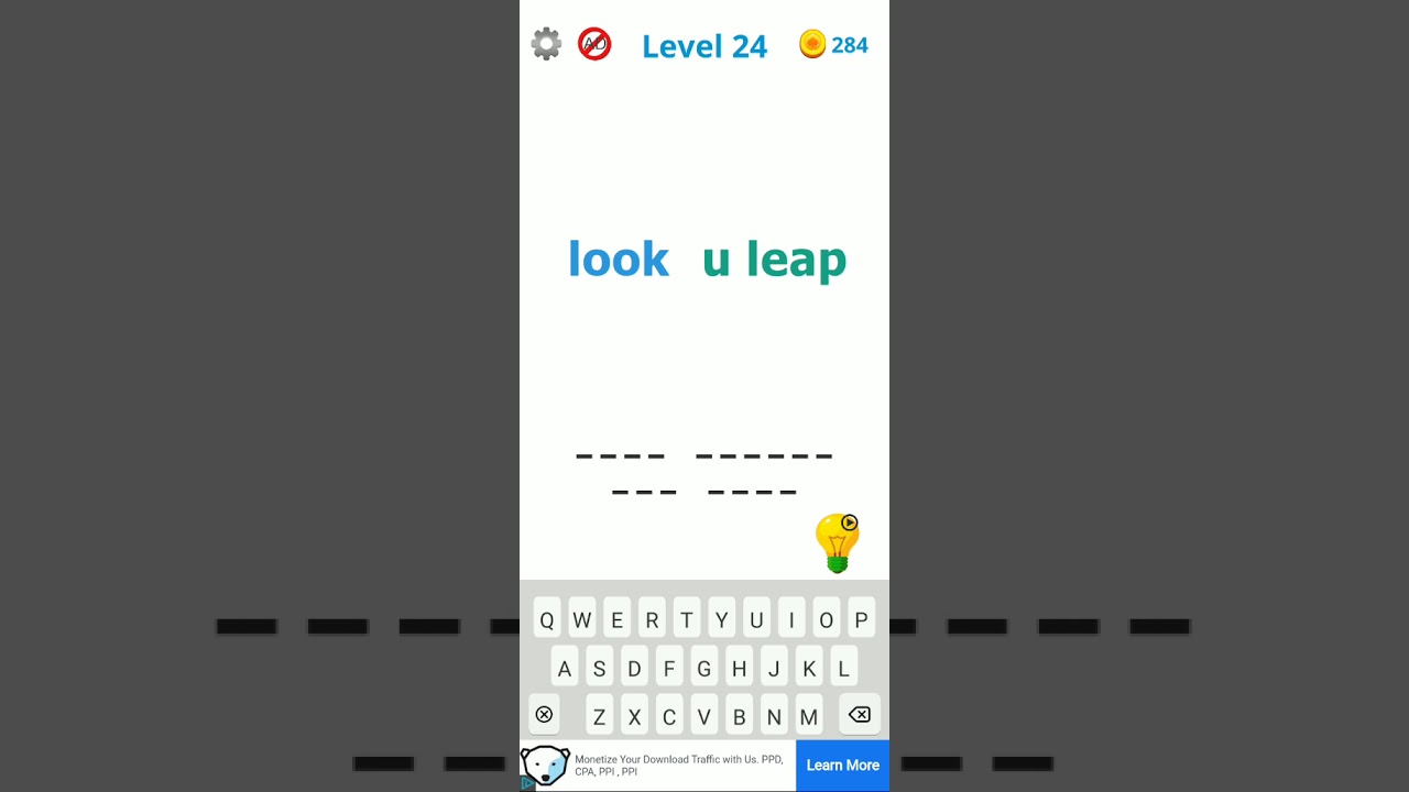 Dingbats - Word Trivia - level 24 Gameplay Walkthrough solution