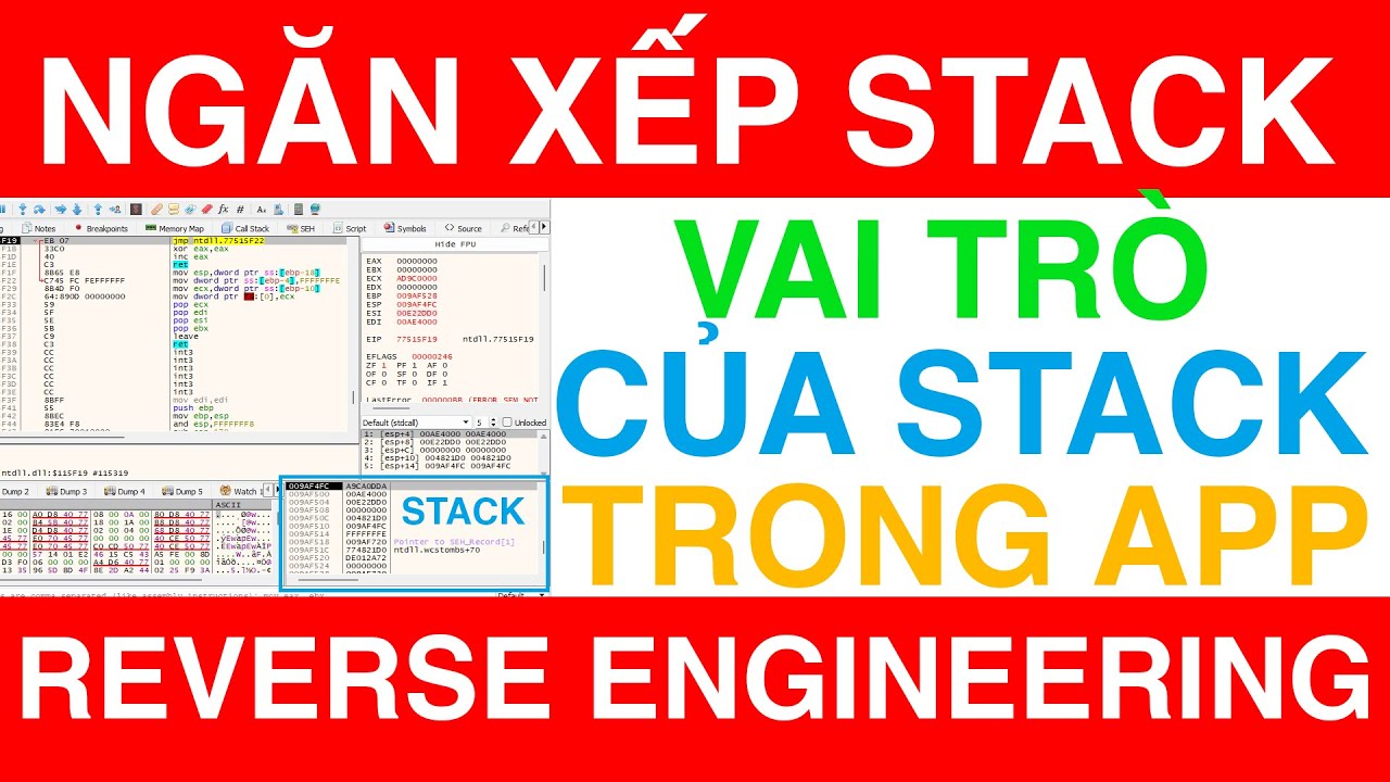 Stack Master Tìm Hiểu Ngăn Xếp Stack | Master Stack Data in RE - YouTube