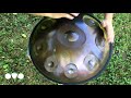Ovo handpan  e low mystic stainless steel