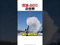 気温-20℃の世界