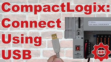 CompactLogix, connect using USB