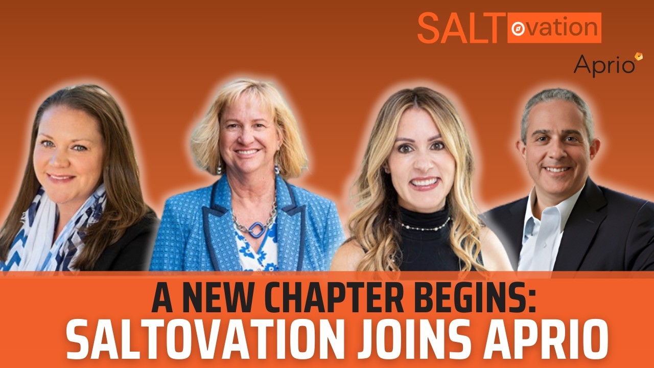 A New Chapter Begins: SALTovation Joins Aprio #Saltovation #Aprio #TaxPodcast