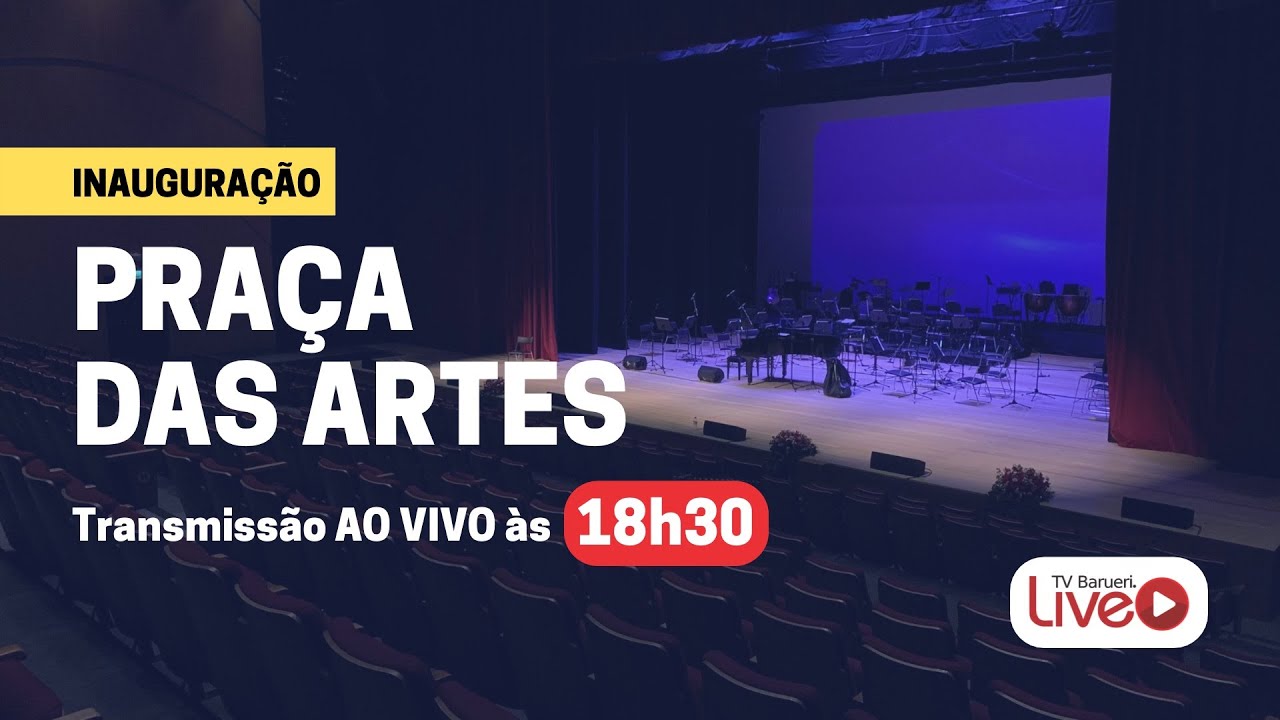 Inauguração Da Praça Das Artes