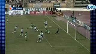 BOLIVIA 3 - 3 ARGENTINA POR LAS ELIMINATORIAS COREA JAPÓN 2002