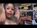 Chrisean rock goes live to show off her workout routine in the gym