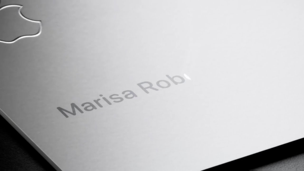 Titanium money card apple card , apple commercial