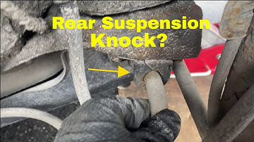 EASY FIX - Suspension knock over bumps? Nothing Wrong? (Toyota Camry)