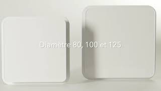 Bouche de VMC design extra plate BDOP