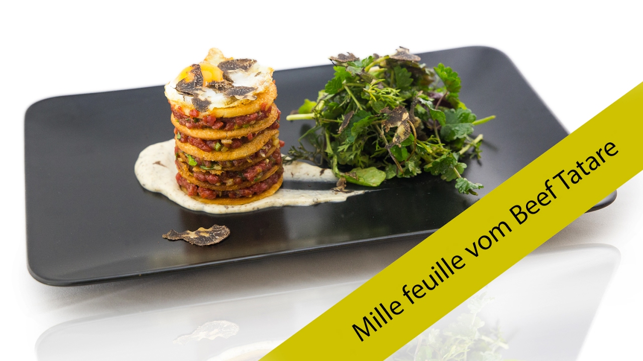 Mille feuille vom Beef Tatare - Einfach lecker Nachkochen (Folge 3 ...