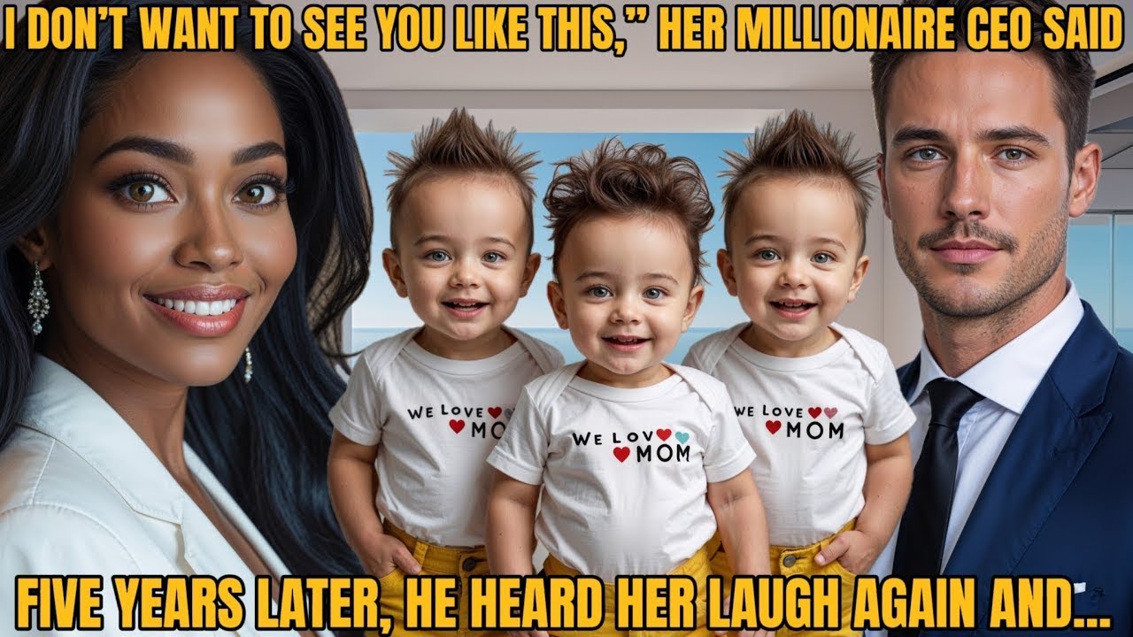 “I Don’t Want to See You Like This,” Her Millionaire CEO Said — Five Years Later, He Heard Her Laugh