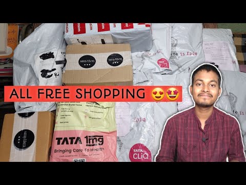 Free Shopping Unboxing from Tata Cliq, Smytten, 1mg, Etc. ?