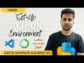 How to Set Up Python for Data Science | Complete Python for Data Science Bootcamp in Hindi