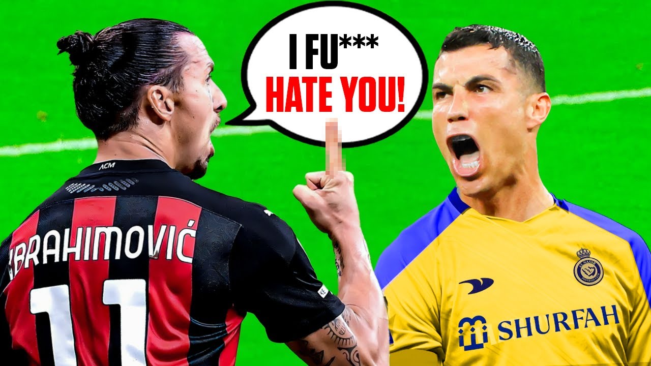 Footballers Who HATE Cristiano Ronaldo 🤬