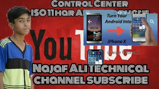 Control Center ISO 11 fro Android ( without root ) Najaf Ali Technical screenshot 5