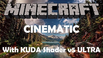 Minecraft Cinematic "Le Monde" w/ KUDA Shaders V5 ULTRA [60FPS]