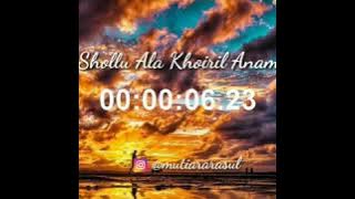 Shollu Ala Khoiril Anam | Status WA Terbaru 2019 | Shalawat Terbaru 2019 | Literasi Islami 2019