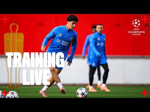 Abschlusstraining vor Benfica Lissabon 🆚 Bayer 04 Leverkusen | Champions League (re-live)
