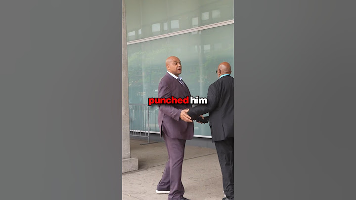 Charles Barkley THREATENED ME!