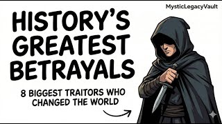 “History’s Greatest Betrayals – 8 Biggest Traitors Who Changed the World | MysticLegacyVault”
