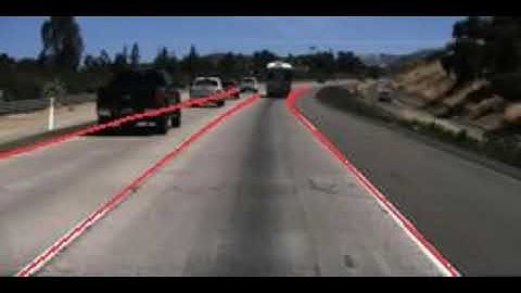 A Hybrid Spatial-temporal Deep Learning Architecture for Lane Detection #Normal Test Cases Demo