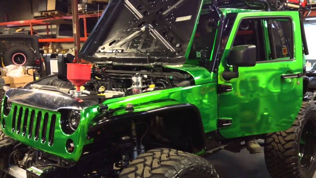 Just Jeeps @Vipeme Hemi Jeep Swap