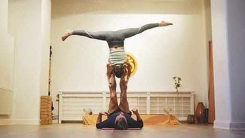 AcroYoga cartwheel