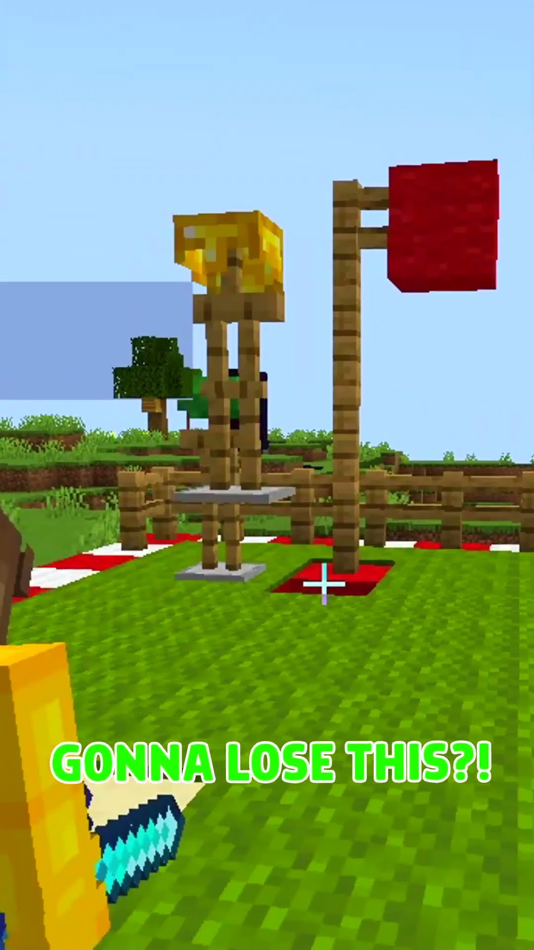 Playing GOLF In Minecraft!