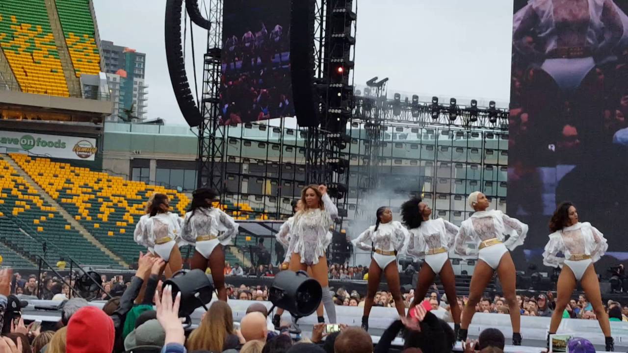 Beyoncé Countdown Formation World Tour (Pop My Trunk Routine) - YouTube