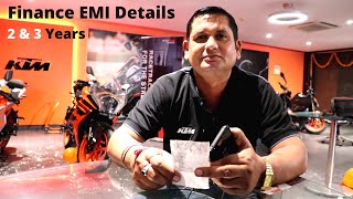 2022 New KTM RC 200 Easy EMI finance in 3 min 2 & 3 years Details | On Road Price, Downpayment