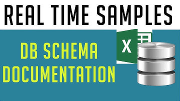 #3 DB Schema Documentation || Real Time Samples