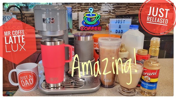 REVIEW Mr Coffee Frappe Single Serve Iced and HOT Coffee Maker Blender HOW  TO MAKE FRAPPE 