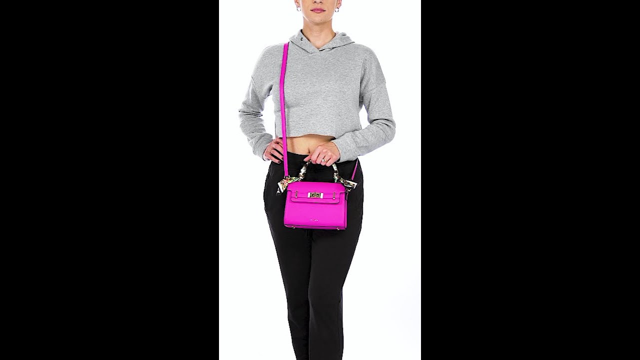 Buy LINO PERROS Blue Zipper Faux Leather Women's Casual Shoulder Bag |  Shoppers Stop