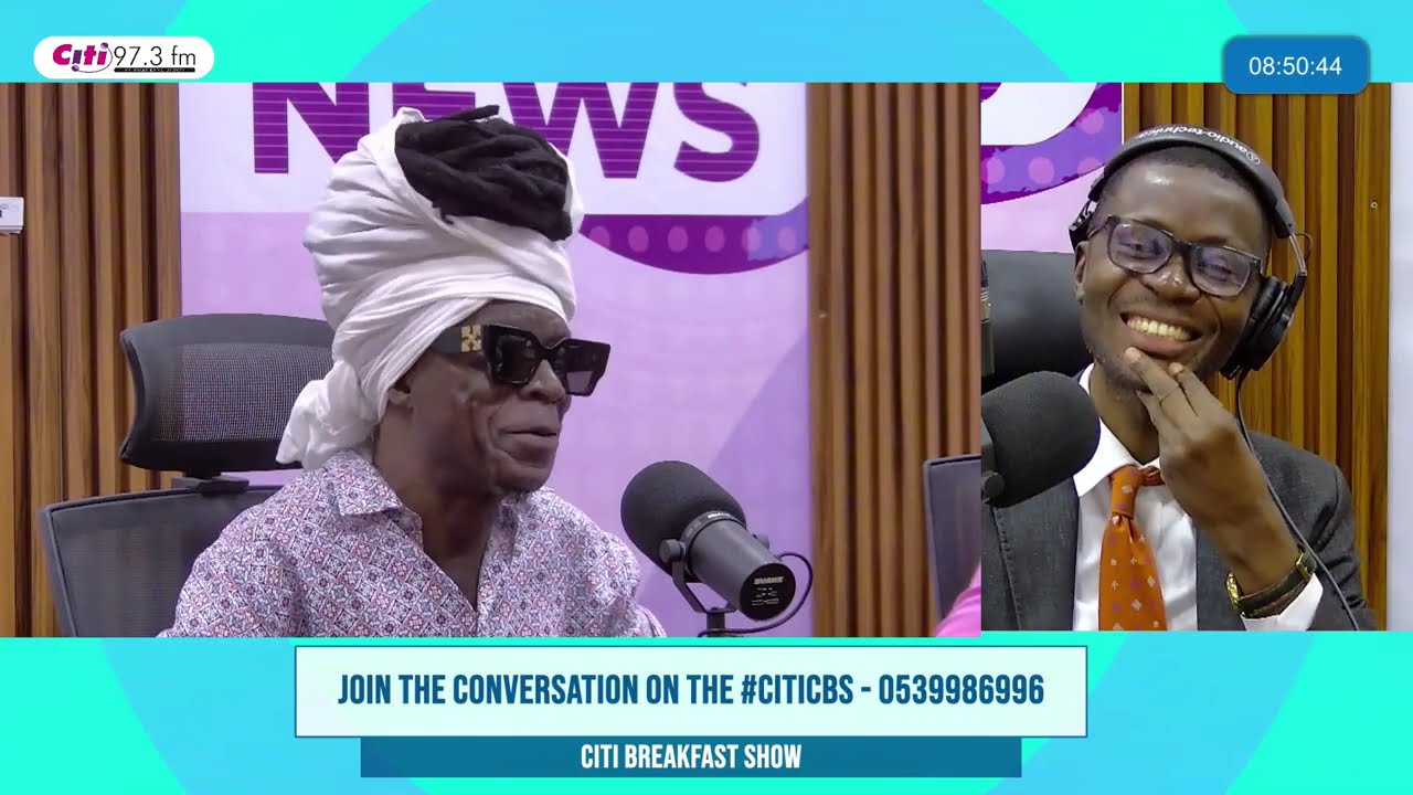Legendary musician, Kojo Antwi talks music, influences and his new book on the Citi Breakfast Show