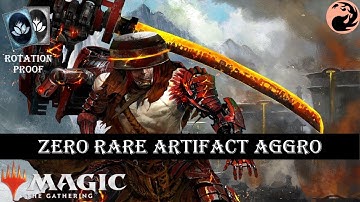 ZERO RARE ARTIFACT AGGRO | ROTATION PROOF | New Capenna Standard | MTG Arena Budget Deck | F2P