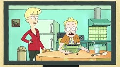 A guy eating shit (Rick and Morty)