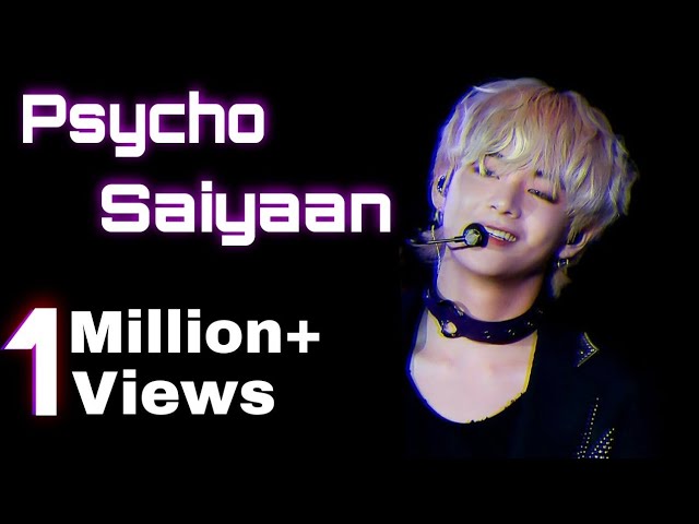 Psycho Saiyaan ft "Kim Taehyung" || Hindi FMV