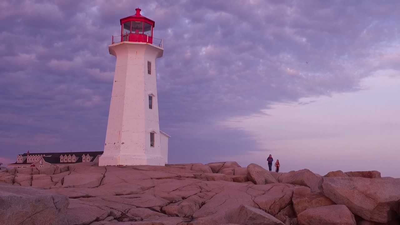 Peggy's cove sunset YouTube