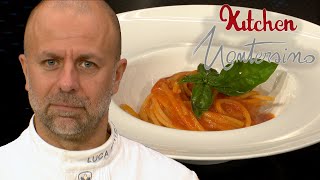 Kitchen Montersino  Spaghetti al pomodoro emulsionato